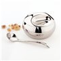 Tramontina - Sucrier et cuillère Buena 2pcs. Inox.