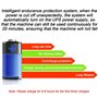 NYANS Robot Nettoyeur de Vitres avec Télécommande, Lave Vitres Électrique Aspiration 5600 Pa, Détection Intelligente des Bords, 