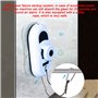 NYANS Robot de Nettoyage de Vitres avec Télécommande, Lave Vitres électrique Automatique 2800 Pa Forte Aspiration, Adapté pour L