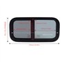 600x300mm Fenêtre pour camping car avec moustiquaire