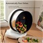 Machine de cuisson automatique, machine à riz frit au wok de cuisson électrique de 8L, démarrage en un clic, 3 vitesses réglable