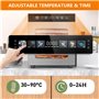 forplubossmmp Séchoir Électrique pour Aliments, Déshydrateur D'aliments Et Machine De Séchage De Viande De Fruits, Machine De Sé