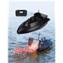 Bateau amorceur à Retour Automatique GPS 12V (décrochage électromagnétique) avec Batterie 18000mAh + Sac de Bateau, 3 Vitesses, 