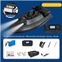 Bateau amorceur à Retour Automatique GPS 12V (décrochage électromagnétique) avec Batterie 18000mAh + Sac de Bateau, 3 Vitesses, 