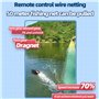 Bateau amorceur à Retour Automatique GPS 12V (décrochage électromagnétique) avec Batterie 18000mAh + Sac de Bateau, 3 Vitesses, 