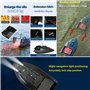 Bateau amorceur peche GPS 12 V avec batterie 18 000 mAh + sac de bateau + USB (décrochage électromagnétique) Retour automatique,