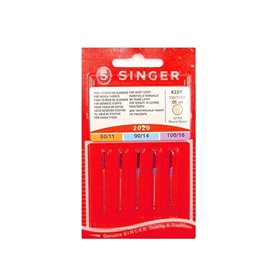 Singer 2020 Assortiment de 5 aiguilles pour machine à coudre Calibres 80/11