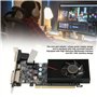 Oreb Carte Graphique GT610, 1GB 64bit Carte Graphique pour Ordinateur 2560x1600 Carte Graphique vidéo pour Ordinateur Bureau GPU