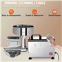 DINGK Machine à passoire à tomates, Presse-Fruits électrique 370 W, fraiseuse Commerciale à tomates, Moulin à Aliments et Machin
