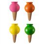RAZURE Pack de 4 Pointes Auto-arrosantes en Terre Cuite