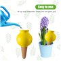 RAZURE Pack de 4 Pointes Auto-arrosantes en Terre Cuite, Pieux D'arrosage des Plantes, Pieux D'autoarrosage Décoratifs de 430ml,