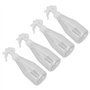 Flacon Brumisateur Rechargeable, Grand Volume de Pulvérisation, Petit Flacon Pulvérisateur Anti-fuite Transparent 4 Pièces pour 