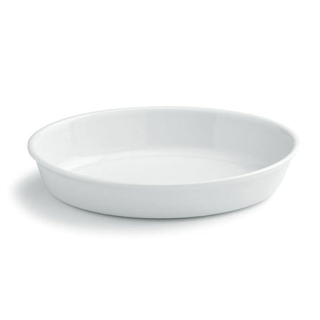 Tognana pl-Cook Plat à Four Ovale Blanc 37 x 24 x 7 cm