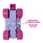 Mondo Toys - Patins à roulettes réglables Minnie Disney - Taille du 22 à 29 - Ensemble Complet de Sac Transparent, coudières et 