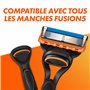 Gillette Fusion5 Recharges De Lames De Rasoir Pour Homme, 4 Recharges De Lames