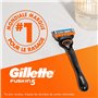 Gillette Fusion5 Recharges De Lames De Rasoir Pour Homme, 4 Recharges De Lames