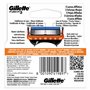 Gillette Fusion5 Recharges De Lames De Rasoir Pour Homme, 4 Recharges De Lames