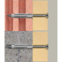 fischer Propack SX Plus 6 S, 200 chevilles 6 x 30 avec vis + foret SDS 6 mm, réutilisable, pour fixation sur béton et maçonnerie