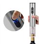 Ouvre-Bouteille Électrique, Bi-Komfort, Tire-Bouchon Électrique, Décapsuleur Automatique, Ensemble Lite Ouvre-Vin avec Tire-Bouc