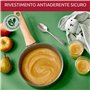 Lagostina Vivissima, Casserole anti-adhésive 18 cm avec manche long, revêtement en céramique, chauffage rapide et cuisson unifor