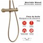 Colonne de douche extensible Star Plus 03 Or mat