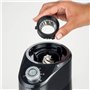 Ariete 3023 Moulin à café 3023, Moulin à café avec meules coniques en acier inoxydable, 200 W, 14 niveaux de broyage, Capacité d