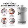 Ariete Extracteur de Jus 418, Extracteur de Jus d'Agrumes Électrique avec 2 Cônes pour Petits et Gros Fruits, Bec Verseur Anti-G