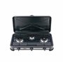 ARDES - AR1FG03 Cuisinière à gaz d'extérieur GPL Portable pour le camping 3 brûleurs avec couvercle en acier peint en noir - Cla