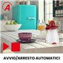 ARDES ARSPRE01 SANCHO Presse-agrumes électrique à pression avec double sens de pressage automatique, 2 presse-agrumes, convient 