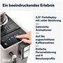 De'Longhi Rivelia EXAM440.35.BG, Machine À Café Grain Automatique, Grains Fraîchement Moulus, Bac à Grains Interchangeable, Buse