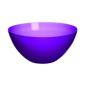 Excelsa Saladier Rainbow Lilas Transparent 24 cm