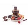 Excelsa Chocolate Service à Fondue au Chocolat avec Assiettes
