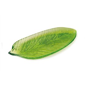 Excelsa Tropical Plateau de service en verre