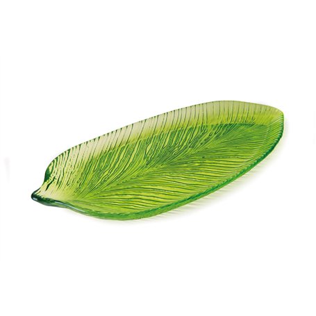 Excelsa Tropical Plateau de service en verre