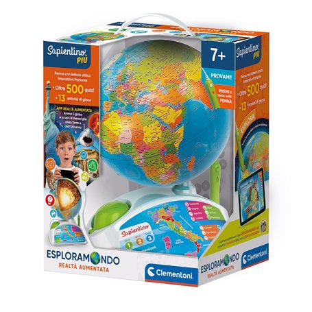 Clementoni - Sapientino Exploramondo Réalité augmentée