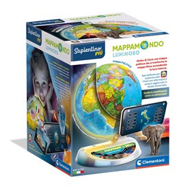 Clementoni Sapientino Exploramondo Luminoso Globe Interactif Parlant
