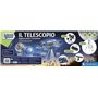 Clementoni - 19297 - Laboratoire d'astronomie - Télescope Professionnel pour Enfants de 8 Ans avec trépied, expériences scientif