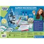 Clementoni - Kit de Super Microscope : kit d'expériences scientifiques pour Enfants, grossissement jusqu'à 1200x (8 Ans et Plus)