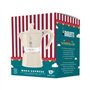 Bialetti Cafetière Moka 3 tasses - Collection Winter Wonderland - Couleur crème
