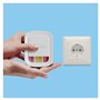 Febreze 3Volution 4 Kits Et 4 Recharges Diffuseur Parfum Maison Électrique, Jasmine Blanc, Désodorisant Smart Programming, Élimi