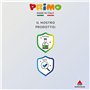 PRIMO - Kit Palette Peinture Enfant +3 Ans avec Peinture Gouache 25 ml, 12 Couleurs Tempera Couvrantes pour Peinture Textile, Aq