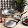 Pintinox Wok en fer de 34 cm de diamètre - Série Excalibur - Induction