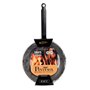 Pintinox Wok en fer de 34 cm de diamètre - Série Excalibur - Induction