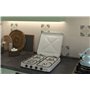 Kemper 104983 Réchaud 4 Feux avec Couvercle