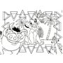 Liscianigiochi Disney Puzzle Df Maxi Floor 60 Roi Lion, 91751, Blanc