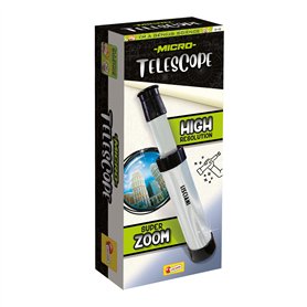 xLisciani - I'm A Genius - Micro-Telescope – Jouet pour Expériences Scientifiques pour Enfants dès 7 Ans - Longue-Vue Portable -
