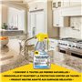 FILA Surface Care Solutions, MARBLE REFRESH, Spray Nettoyant Marbre Cuisine, Nettoie et Redonne du Lustre aux Plan en Pierre Nat