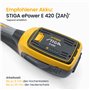 STIGA MT 500e outil multifonction sur batterie: taille-haie & élagueuse, lame 46 cm, manche télescopique 75 cm, Batterie 48V 2Ah