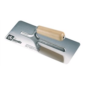 AUSONIA - TALOCHE AVEC LAME EN ACIER INOX 24X10 À BORDS ARRONDIS