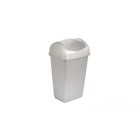 Tontarelli Poubelle Swing 9L Argent